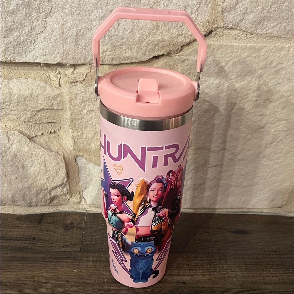 Huntrix Pink Stainless Steel Tumbler